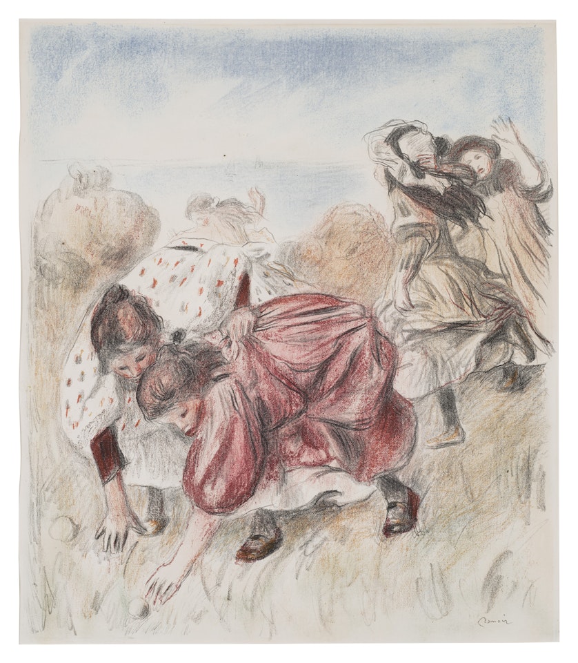 Enfants jouant à la balle by Pierre-Auguste Renoir