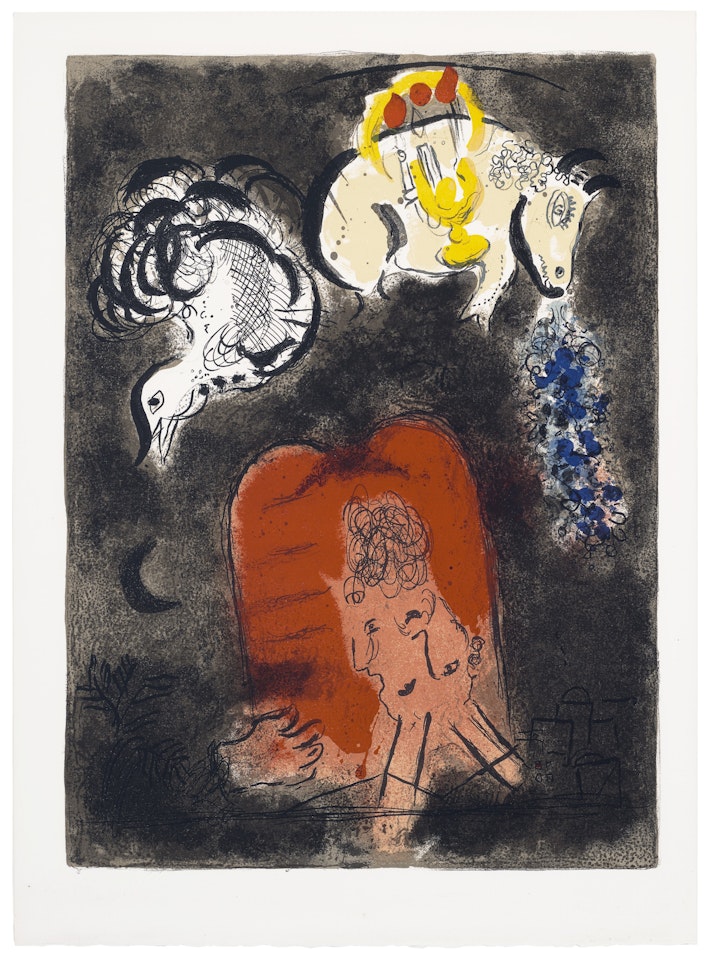 The Story of the Exodus, Léon Amiel, Paris, 1966 by Marc Chagall