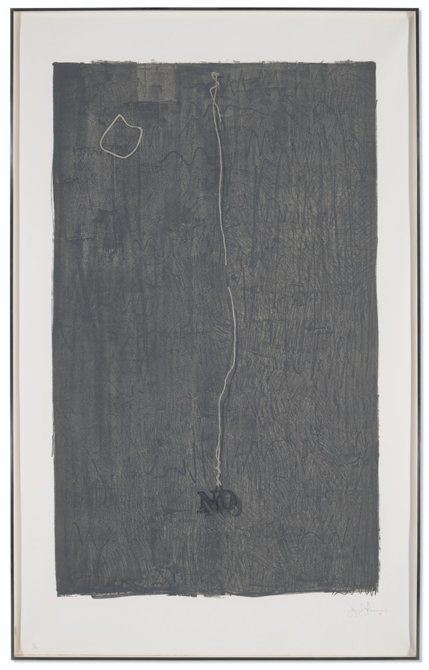 No by Jasper Johns
