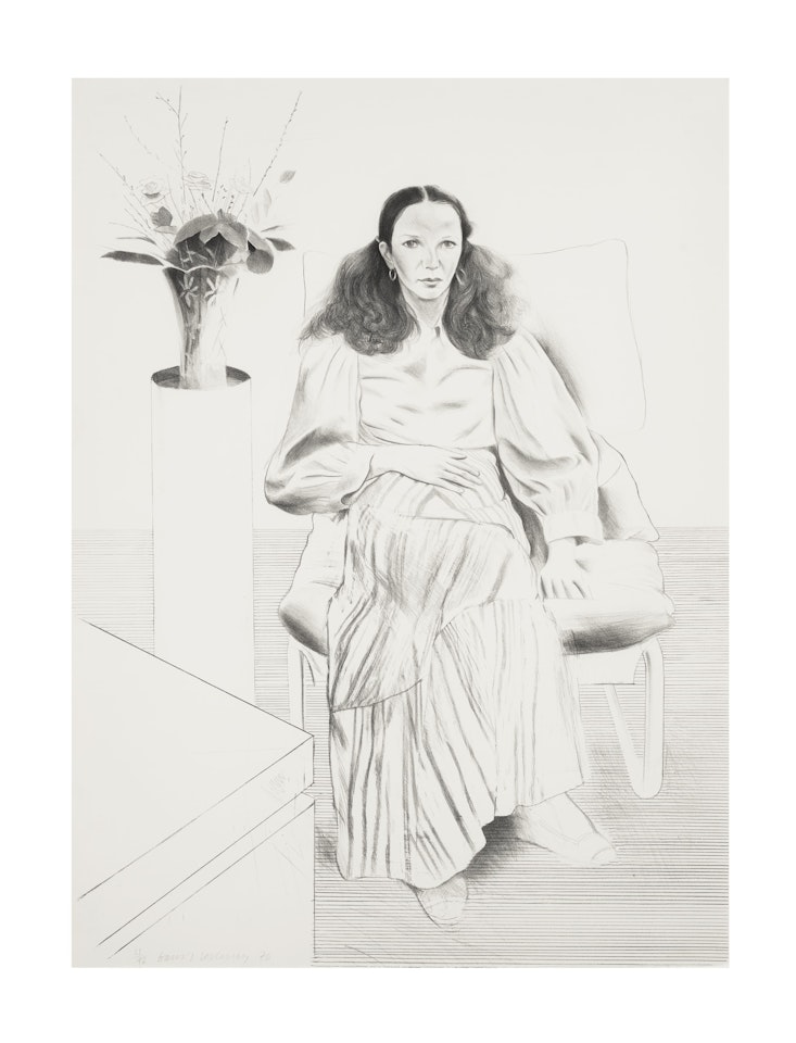 Brooke Hopper by David Hockney