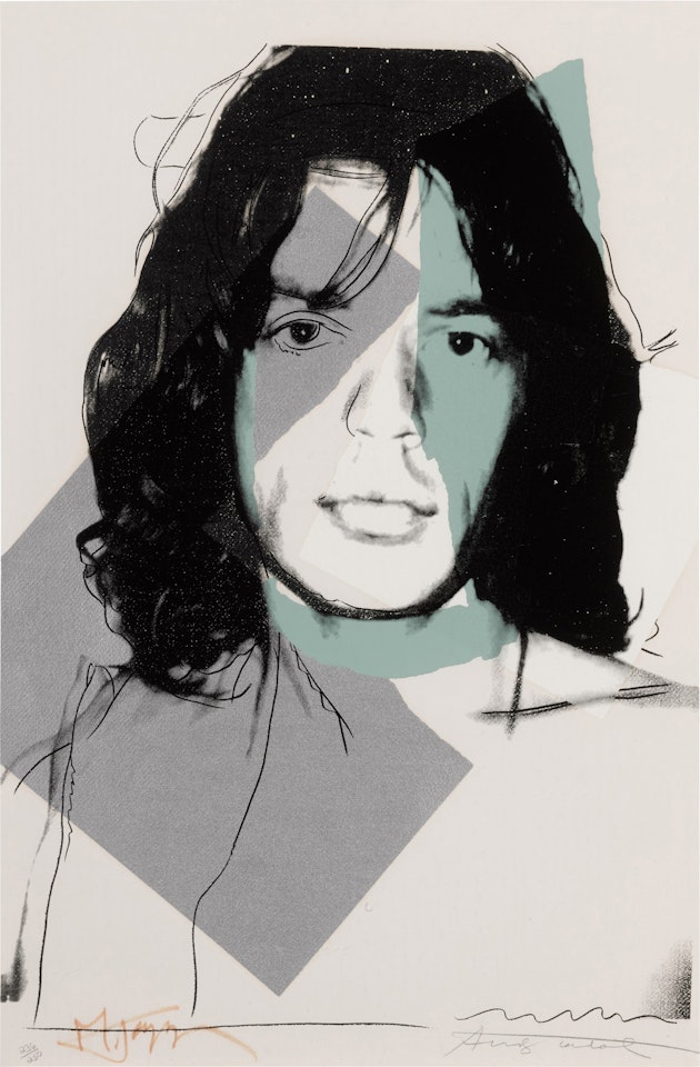 Mick Jagger (F. & S. II.138) by Andy Warhol