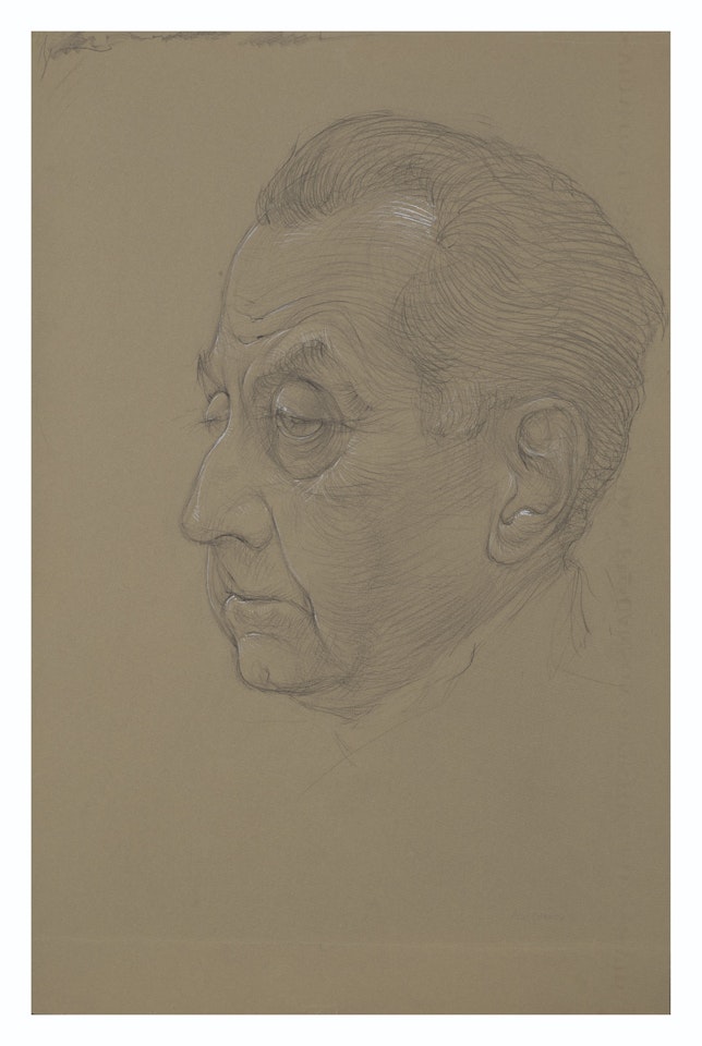 Portrait de Man Ray by Hans Bellmer