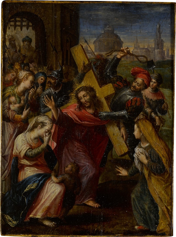 Christ on the Road to Calvary by Flemish School