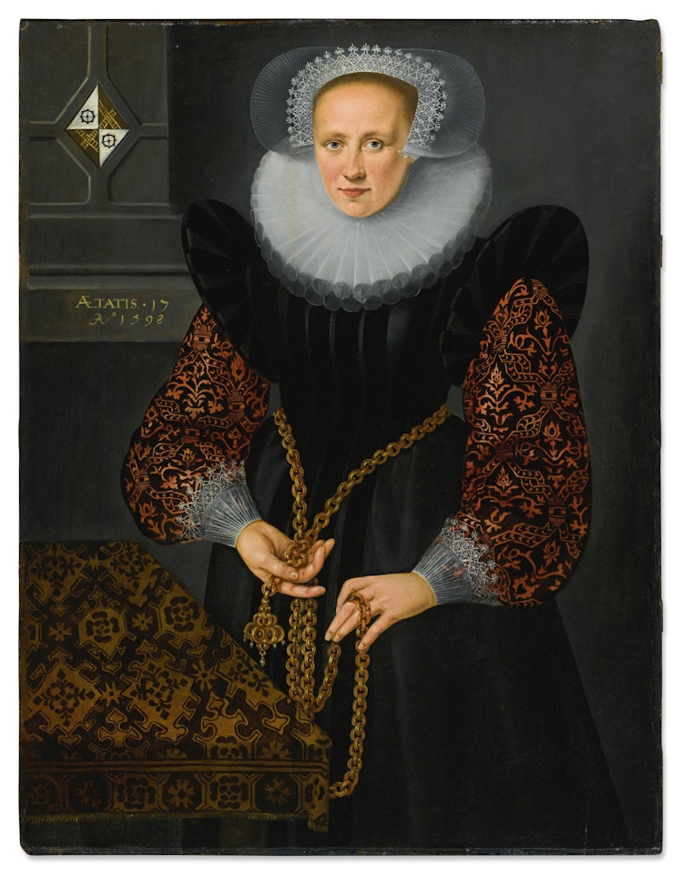 Portrait of Aefge Gijbland (1581-1625) by Dutch School