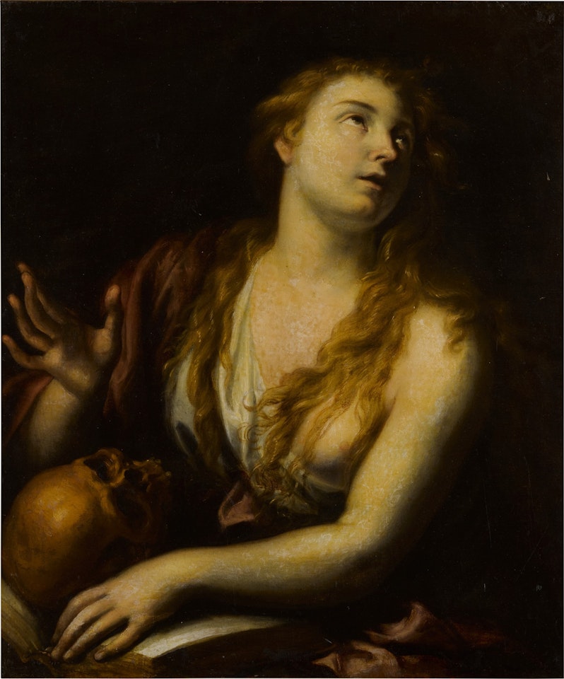 Penitent Mary Magdalene by BOLOGNESE SCHOOL