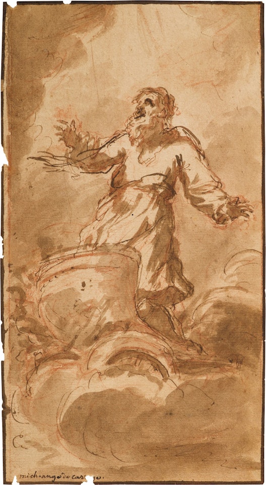 Elijah in the Fiery Chariot by Pier Francesco Mola