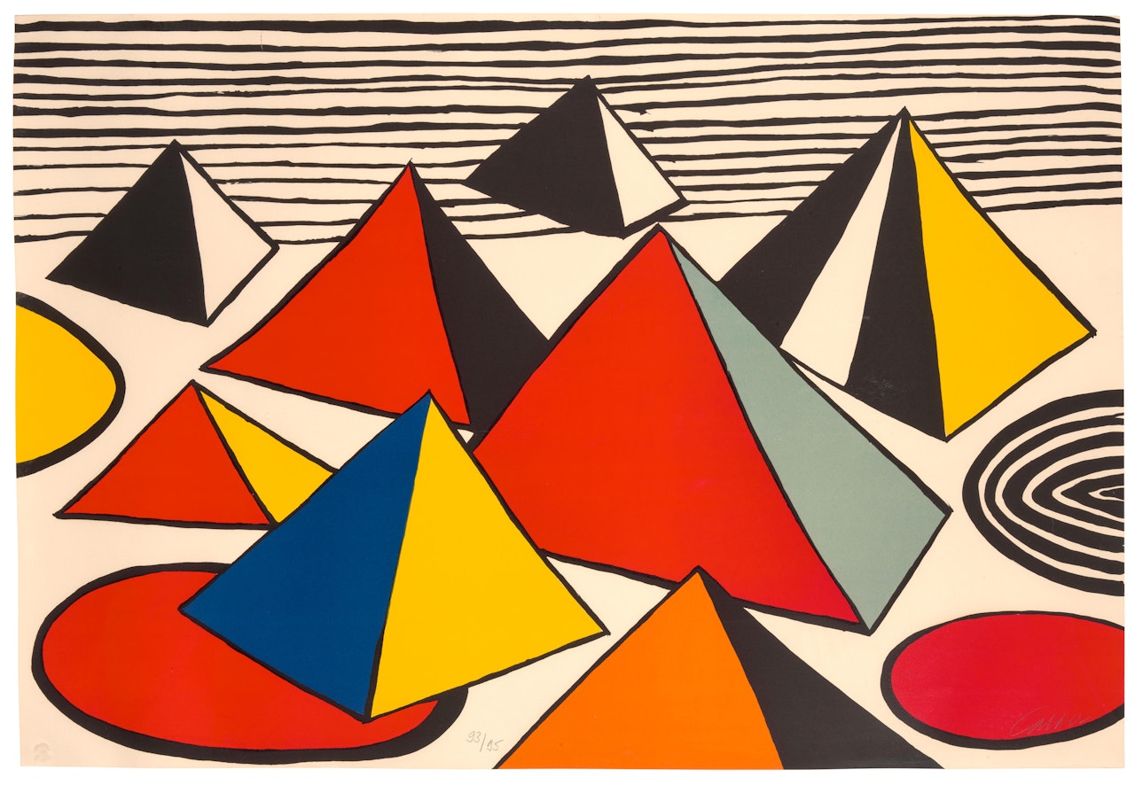 Pyramids II by Alexander Calder