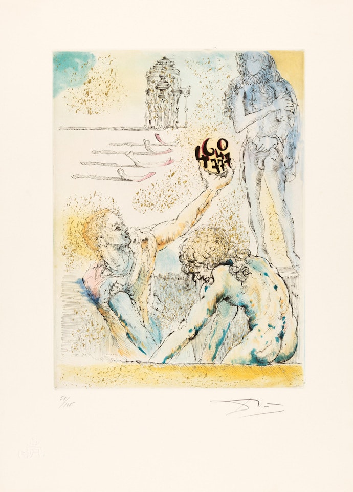 Hamlet Portfolio (10 works) by Salvador Dali