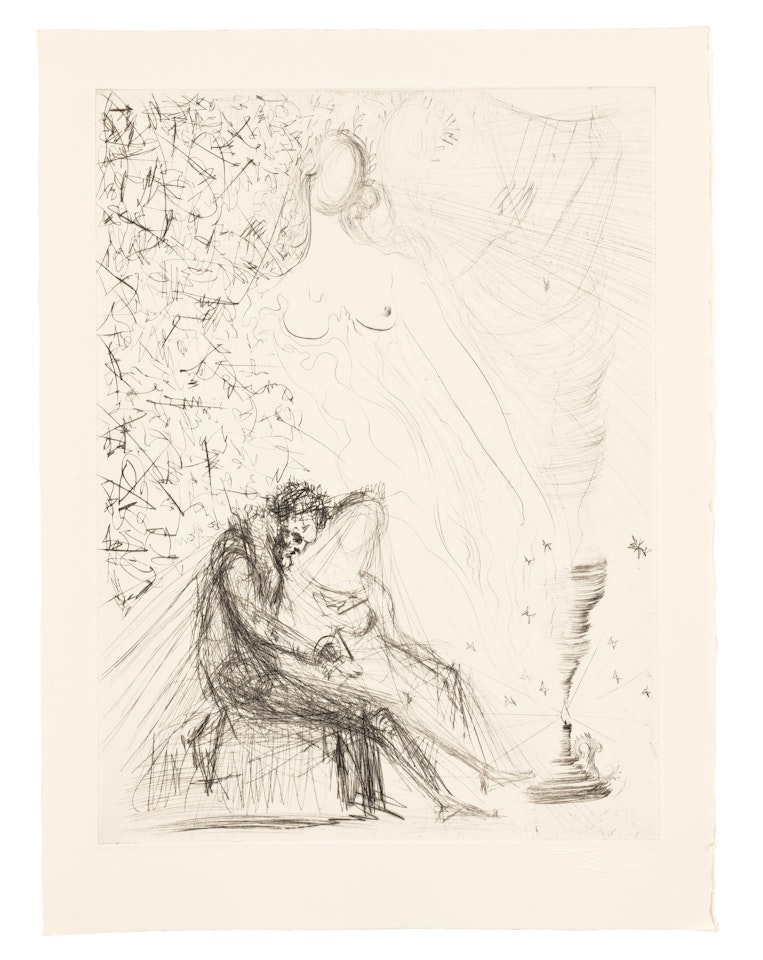 Les Amours de Cassandre, text by Pierre Ronsard (18 works) by Salvador Dali
