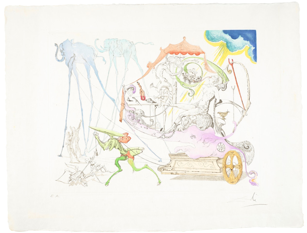 Dionysos by Salvador Dali