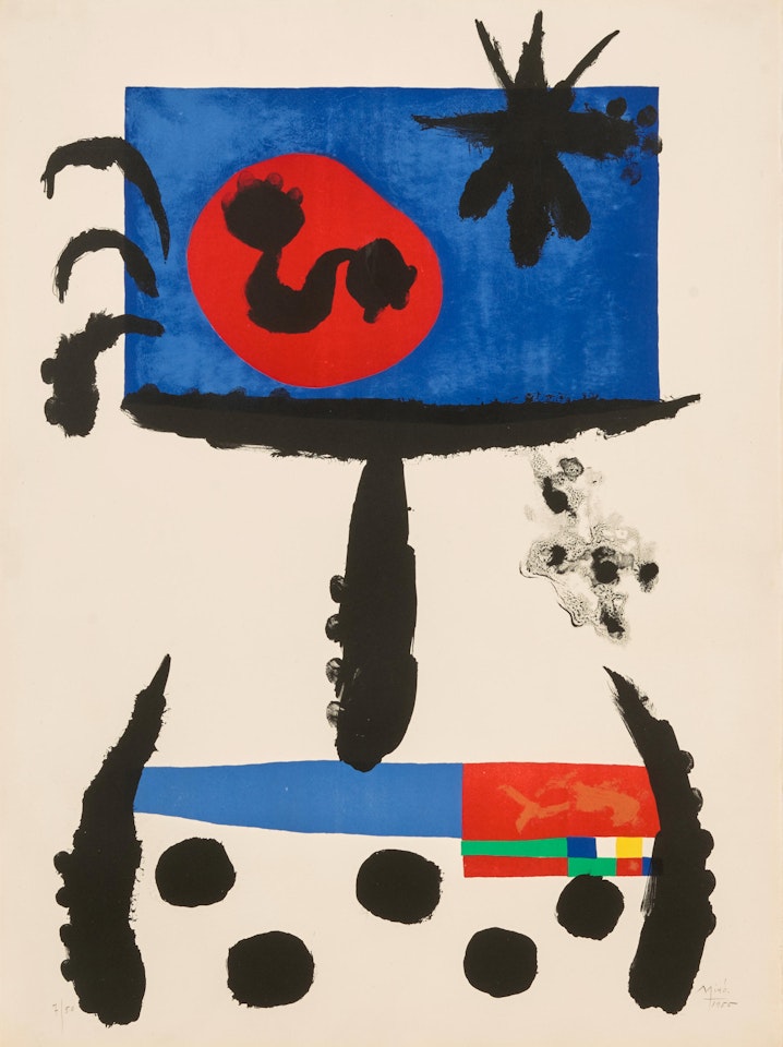 Palotin Giron (Queneau, 215) by Joan Miró