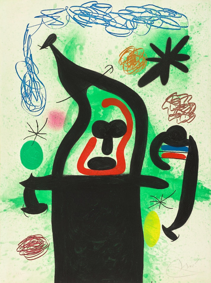 La Harpie (Dupin 506) by Joan Miró