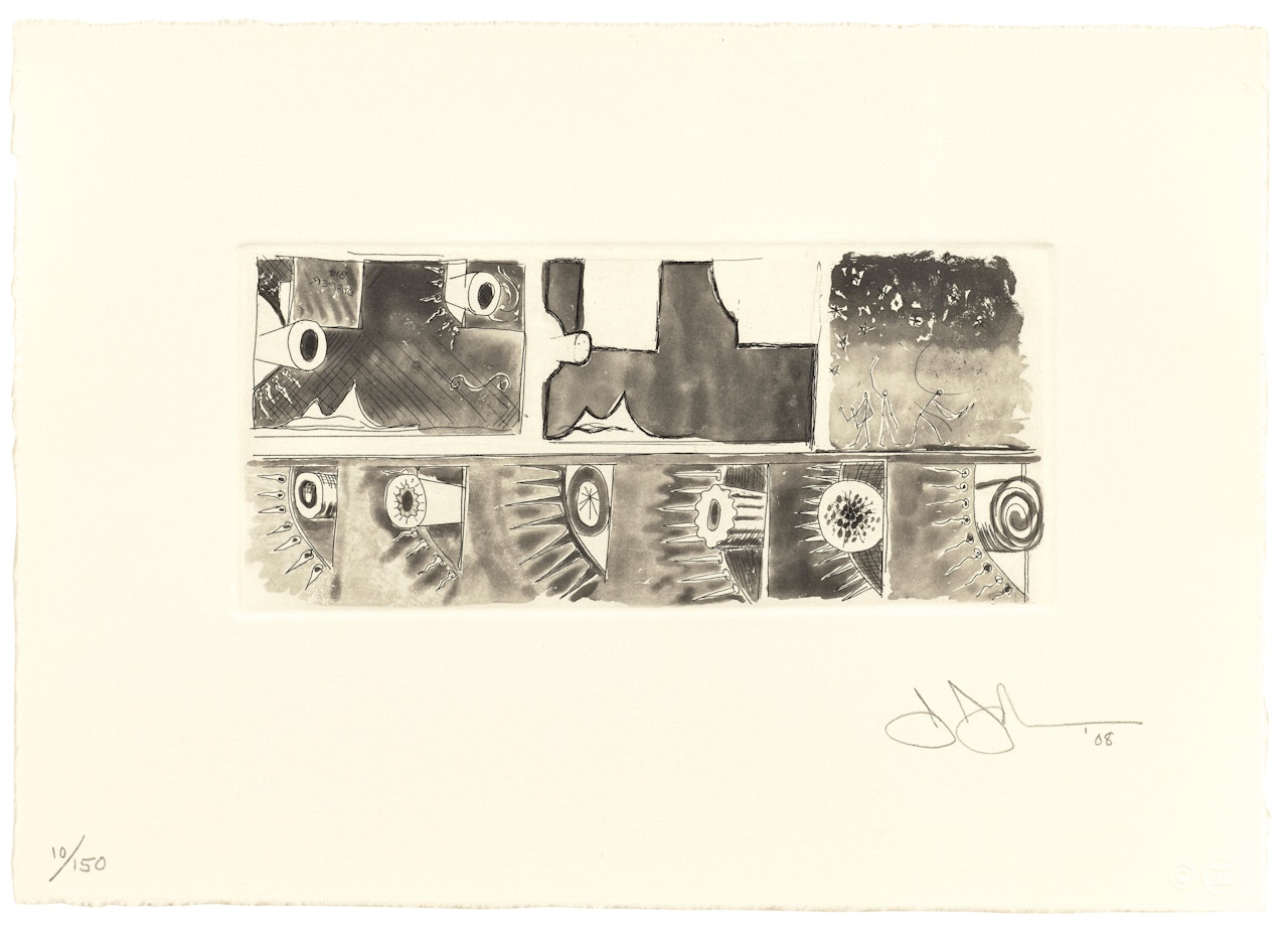 Untitled, from Artists for Obama by Jasper Johns
