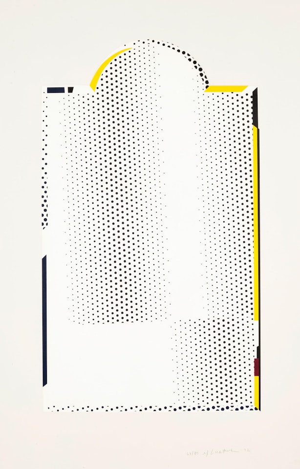 Mirror #7, from Mirror series by Roy Lichtenstein