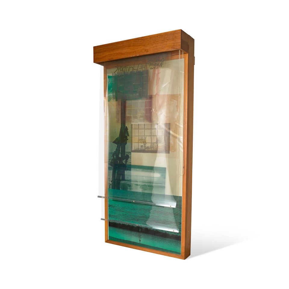 Sling-Shots Lit #1 by Robert Rauschenberg
