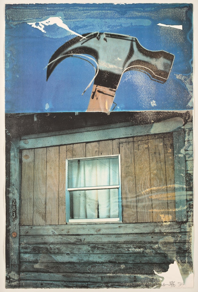 Labor, from Tribute 21 by Robert Rauschenberg