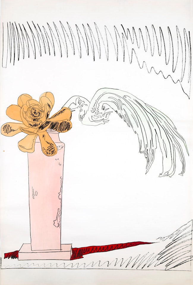 Flowers (Hand-Colored) by Andy Warhol