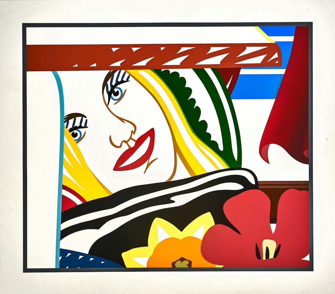 Bedroom Face #41 by Tom Wesselmann