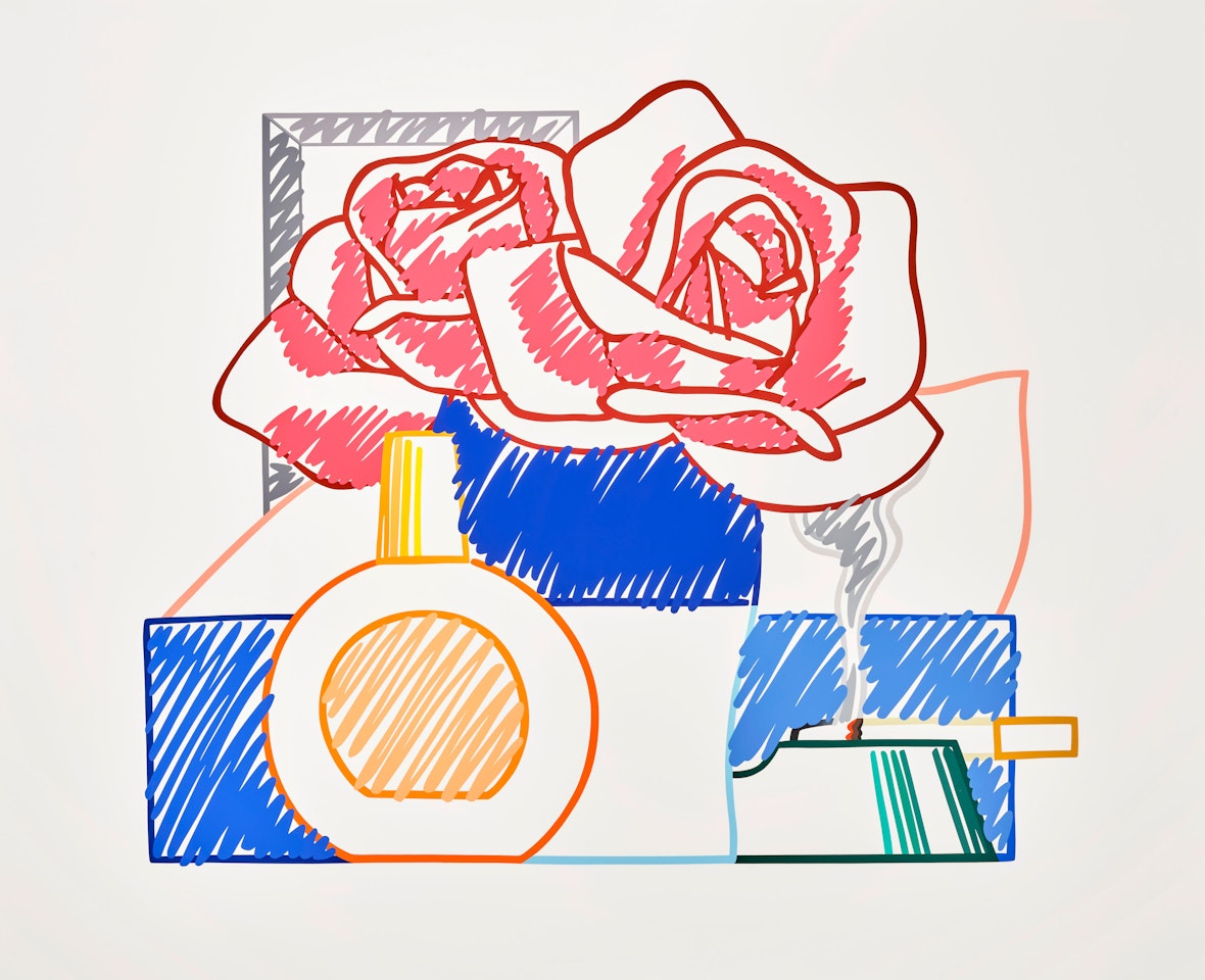 Scribble Version of Still Life no. 58 by Tom Wesselmann