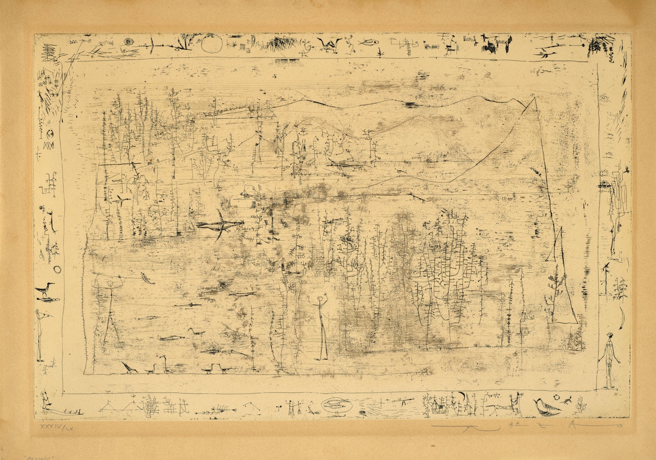 Flore et Faune by Zao Wou-Ki