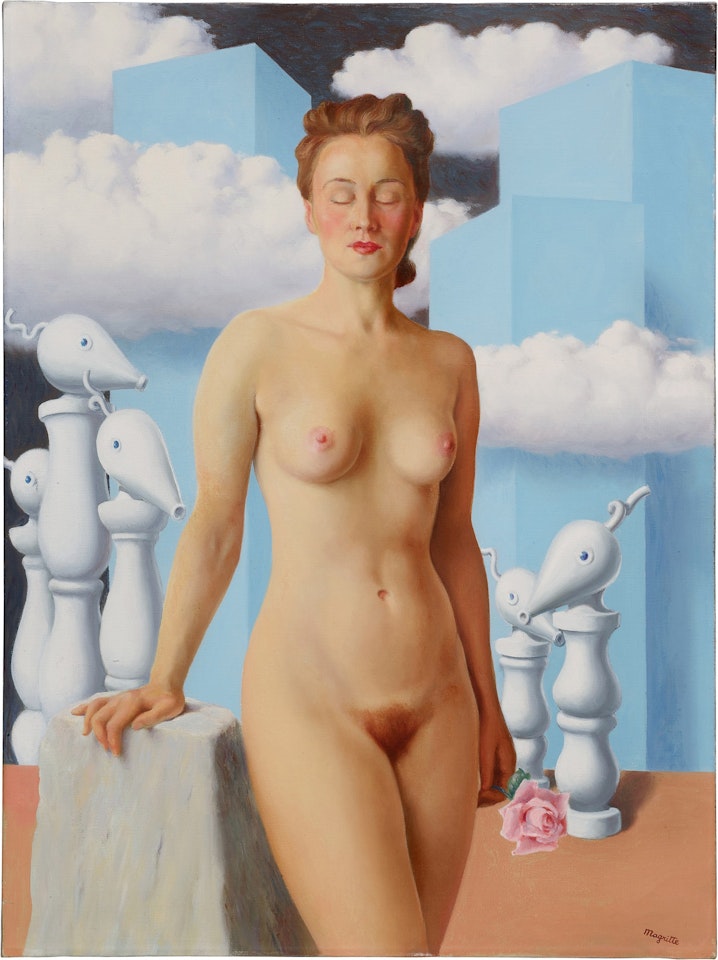 L'ingénue by René Magritte