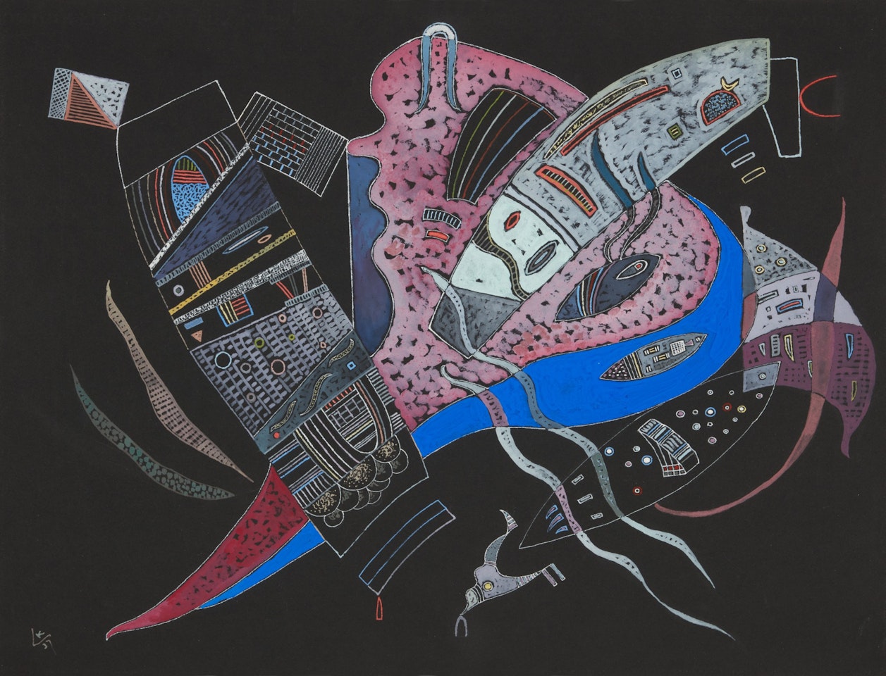 Concentré by Wassily Kandinsky