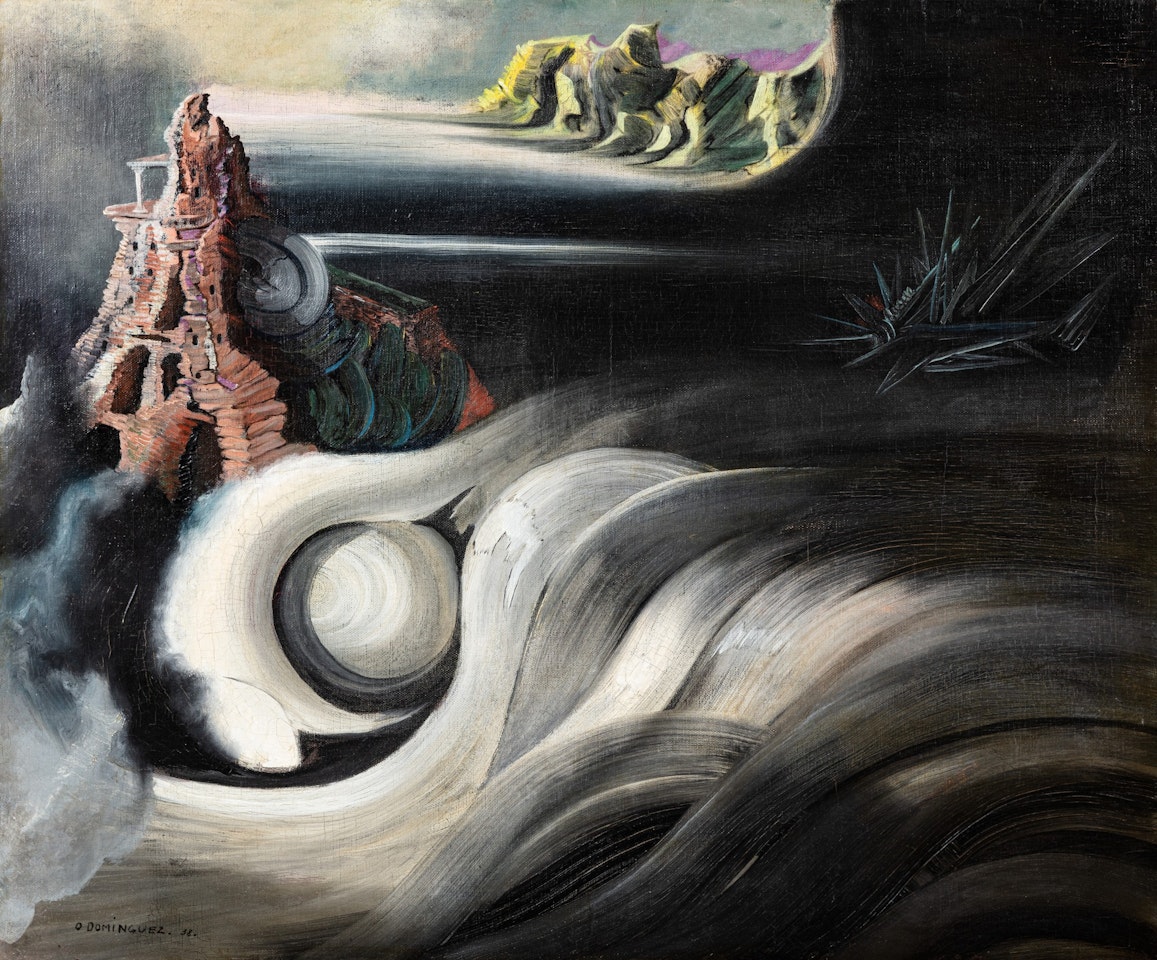 Paysage cosmique by Oscar Dominguez