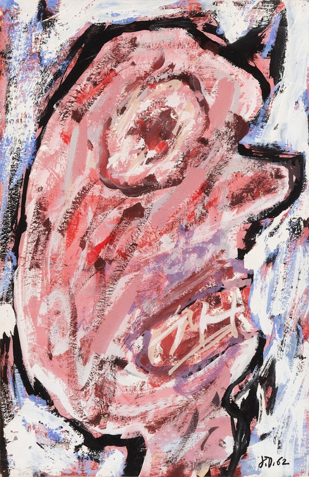 Tête d'homme by Jean Dubuffet