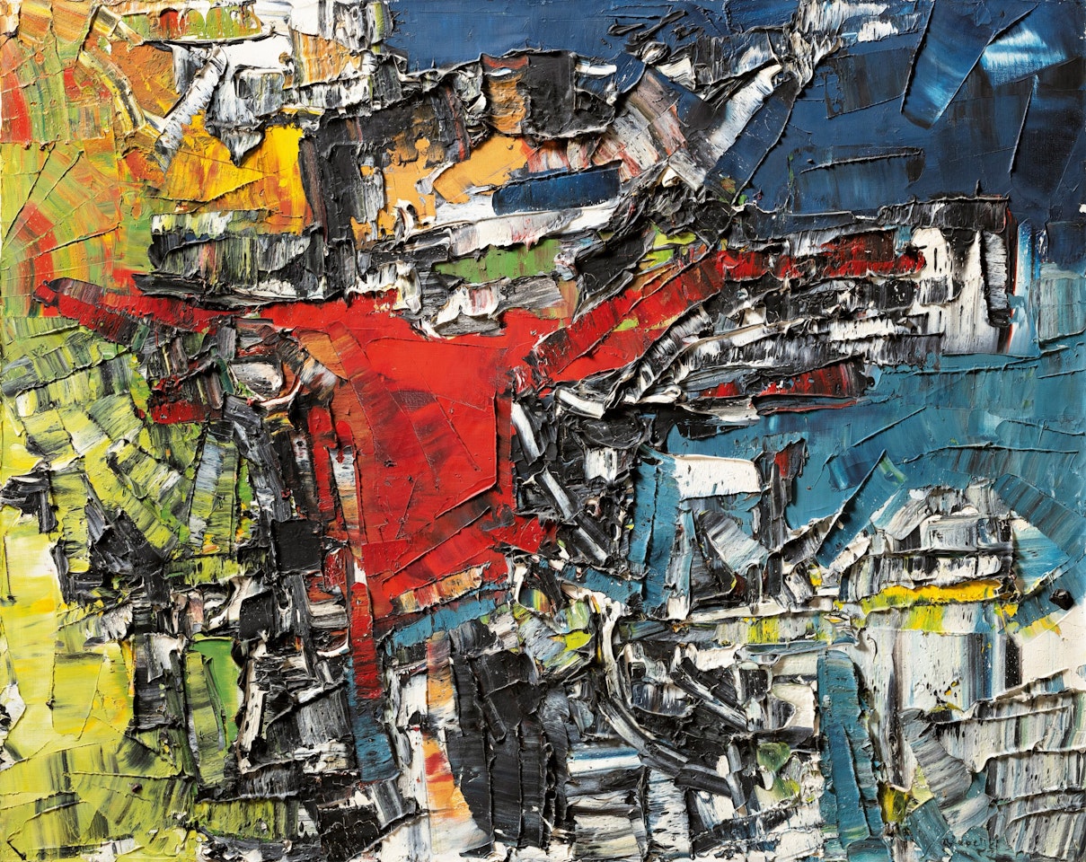 Palais rustique by Jean-Paul Riopelle