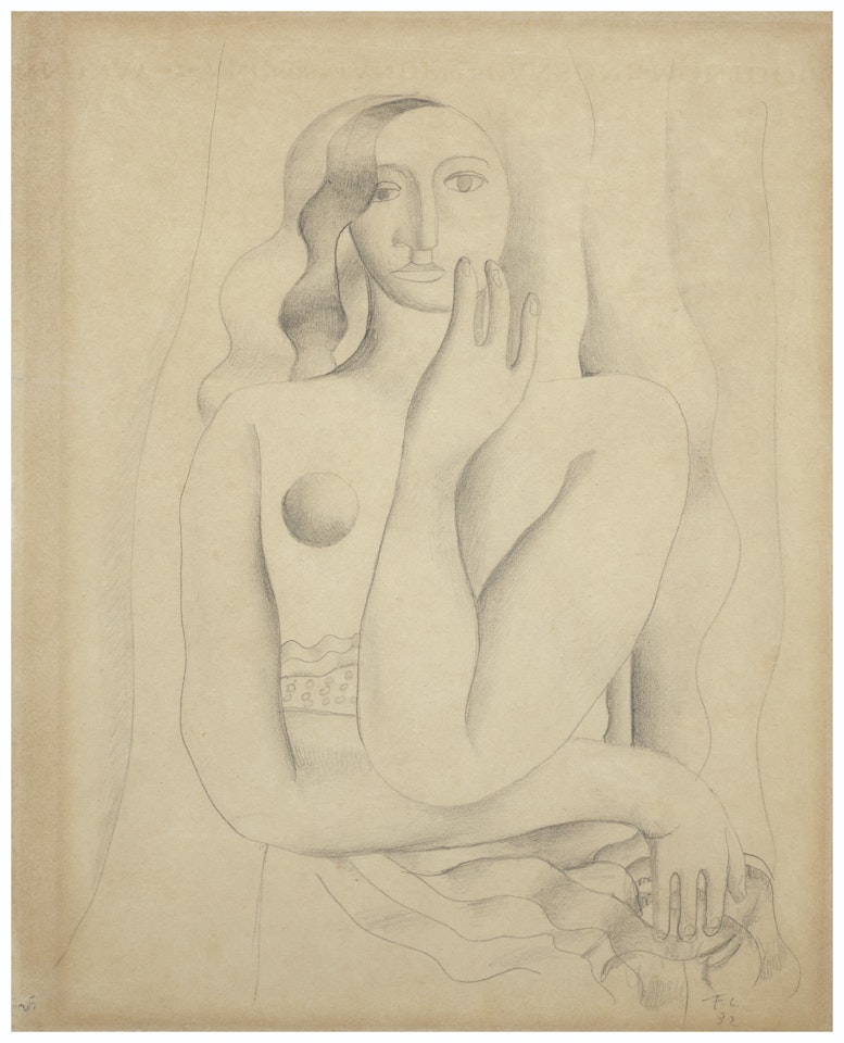Femme assise by Fernand Leger