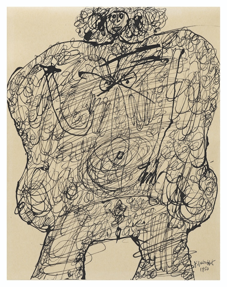Corps de Dame by Jean Dubuffet