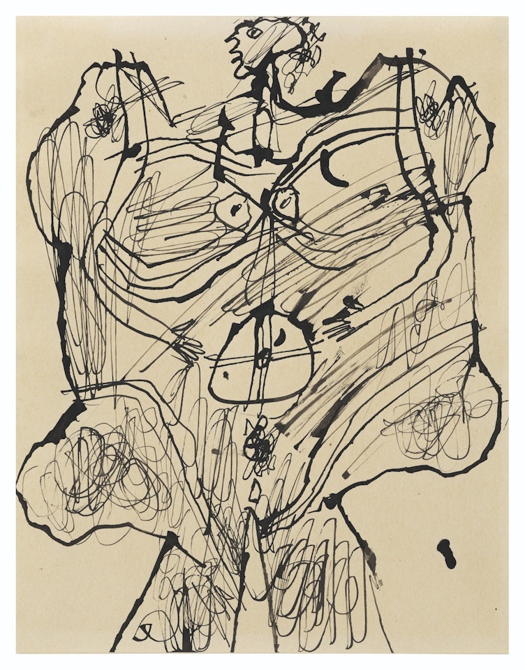 Corps de Dame by Jean Dubuffet