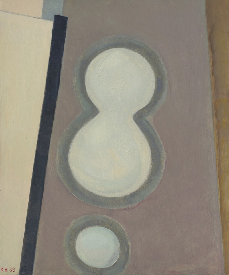 Ohne Titel (Acht) by Kurt Schwitters