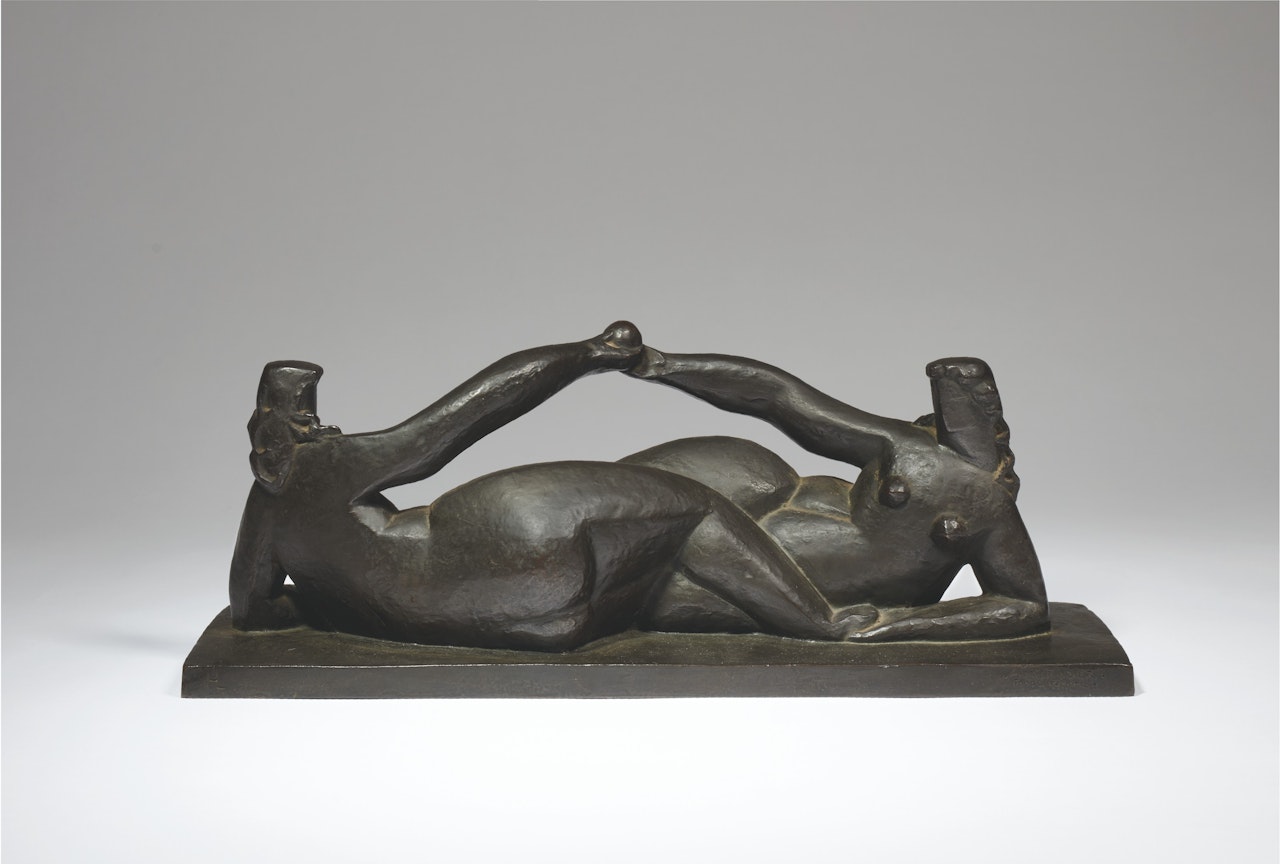 Nus couchés à la sphère by Henri Laurens