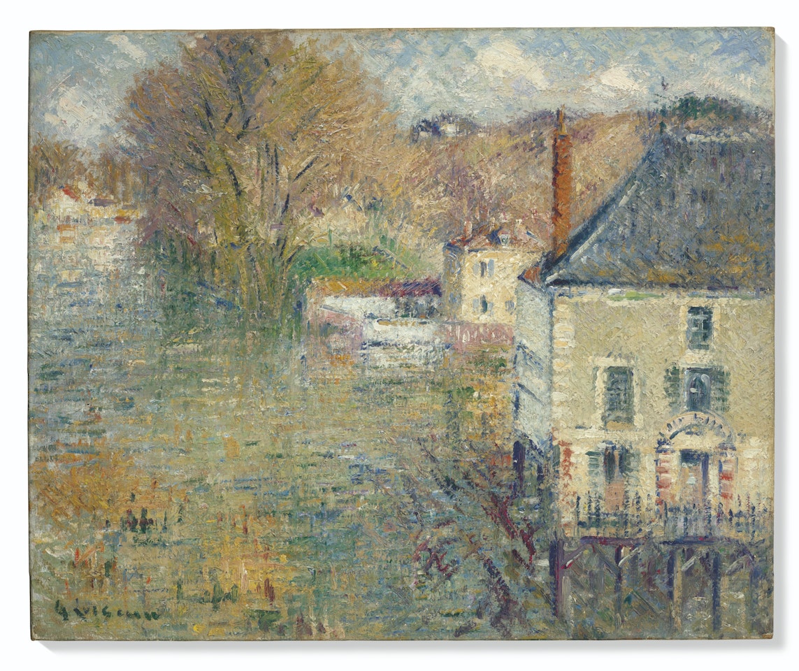 Inondation à Giverny by Gustave Loiseau