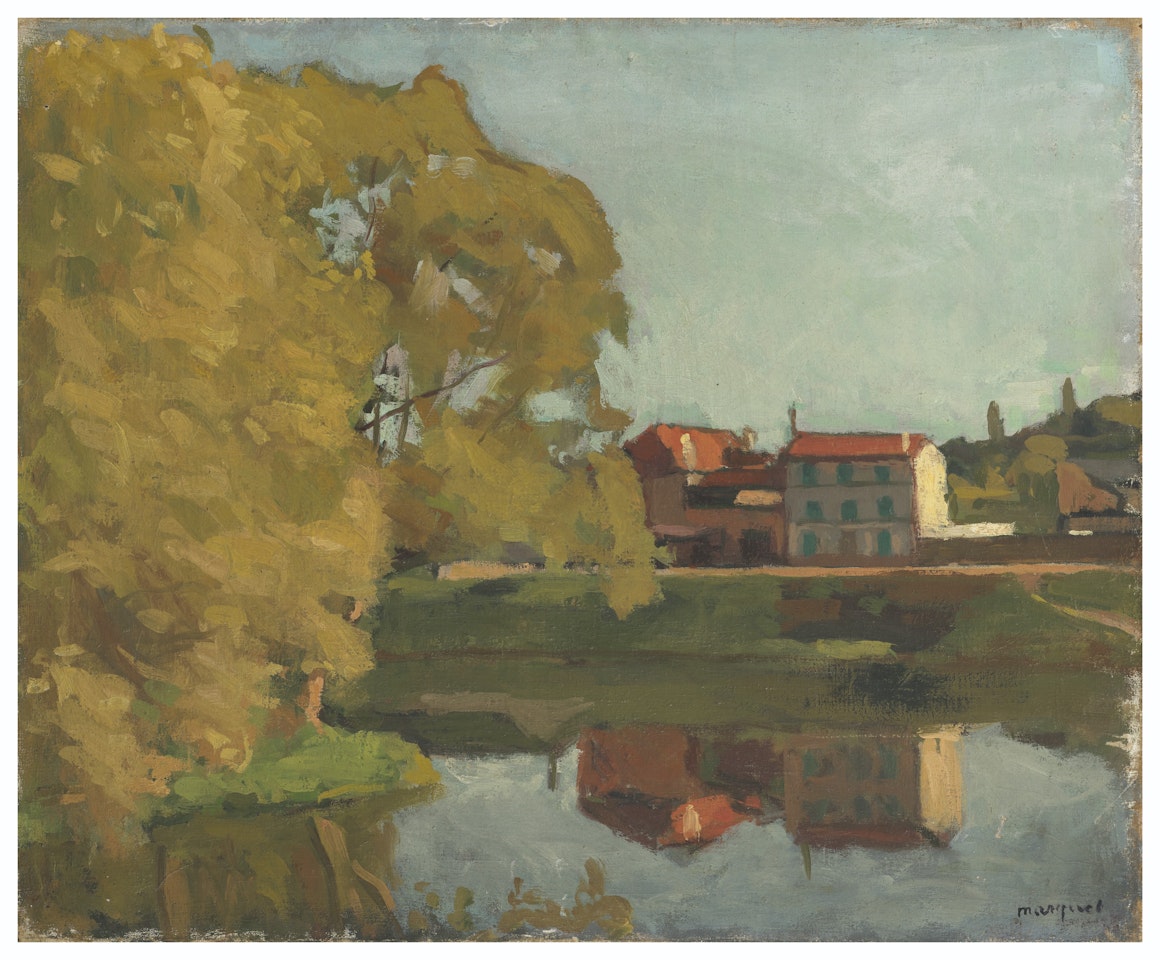 Maisons à Billancourt by Albert Marquet