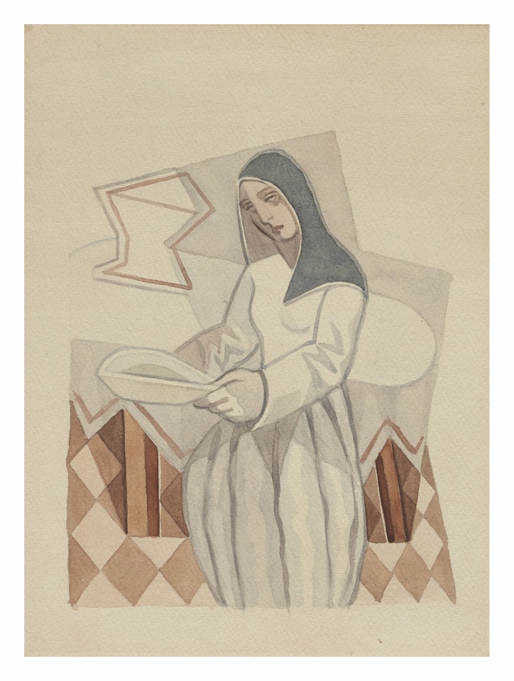 La Religieuse by Juan Gris