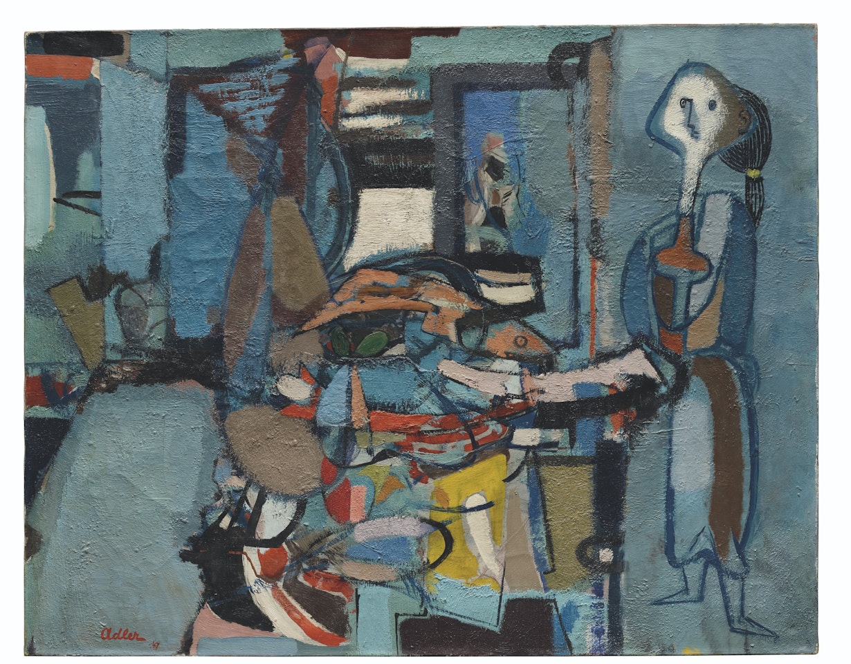 La Poissonnière by Jankel Adler