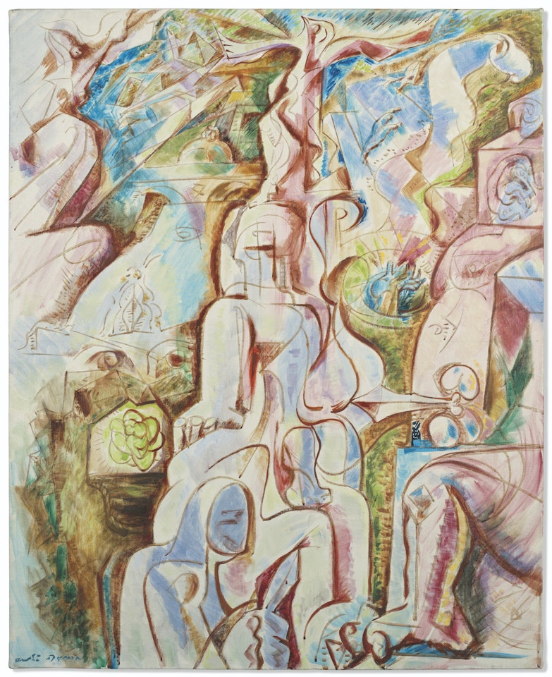 L'Escalier de l'être by André Masson