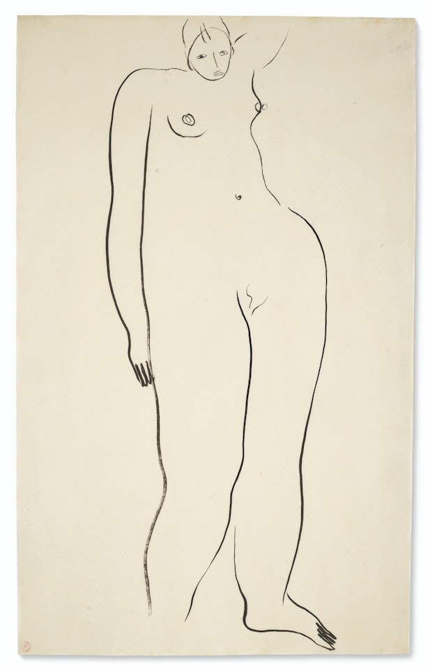 Nu debout by Sanyu