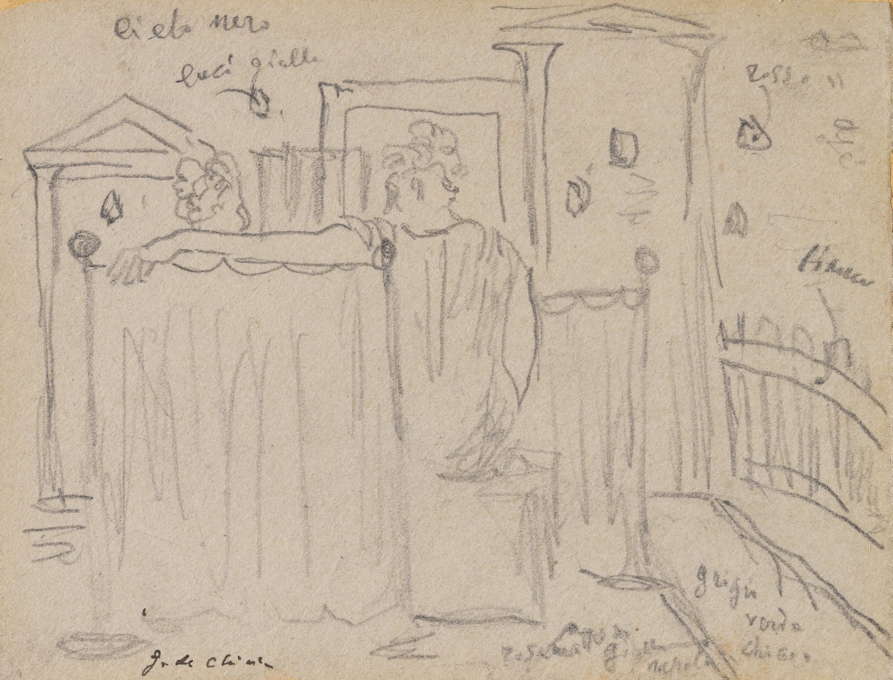 Sibille by Giorgio de Chirico