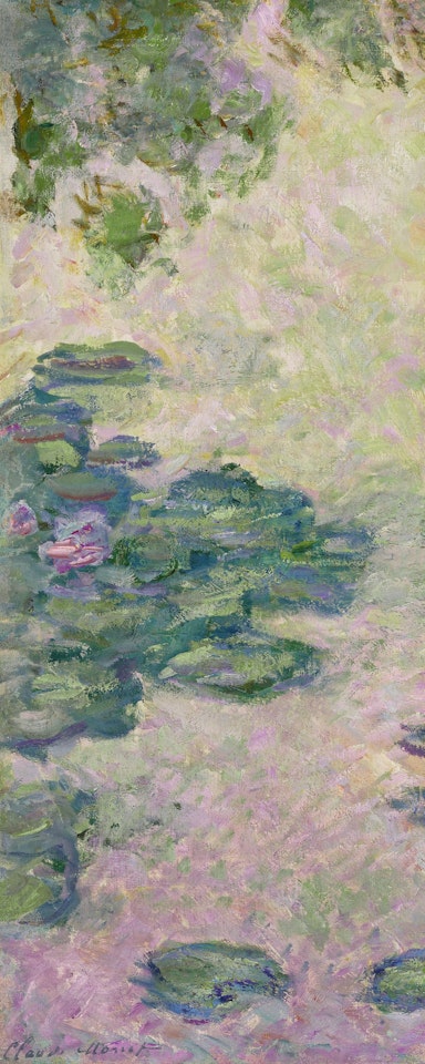 Nymphéas (fragment) by Claude Monet