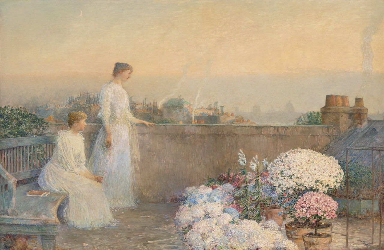 Le Crépuscule by Childe Hassam