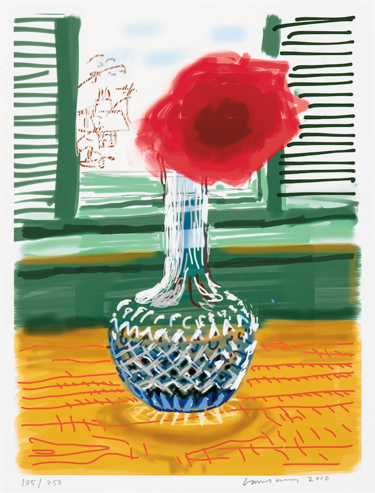 My Window, 'No. 281', 23rd July 2010 by David Hockney