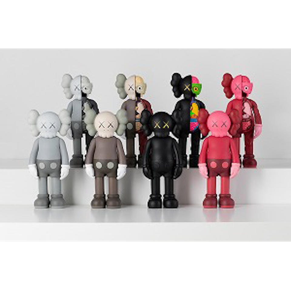 1-4. COMPANION OPEN EDITION (Gray, Brown, Black, Blush)／5-8. COMPANION (FLAYED) OPEN EDITION (Gray, Brown, Black, Blush) by Kaws