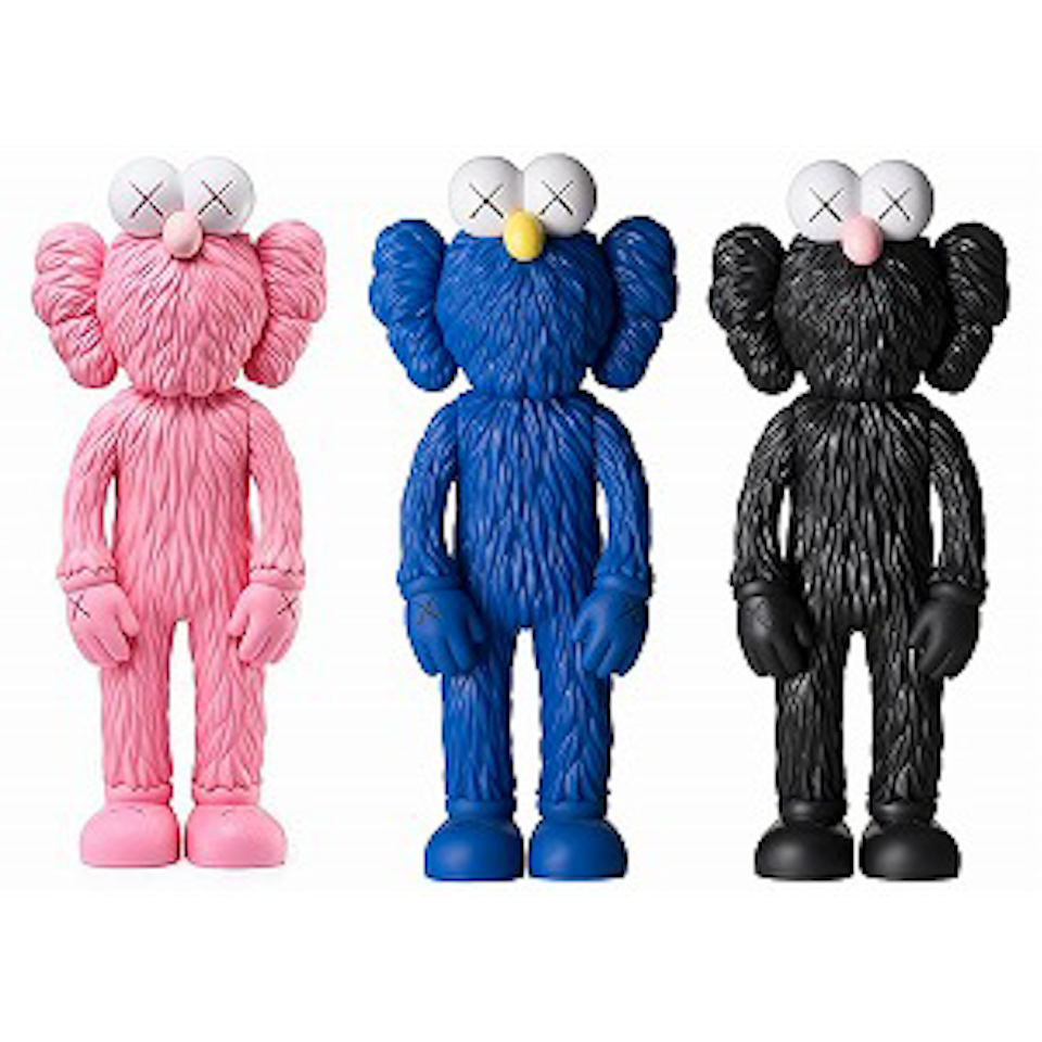KAWS BFF OPEN EDITION (Pink, Blue, Black) by Kaws