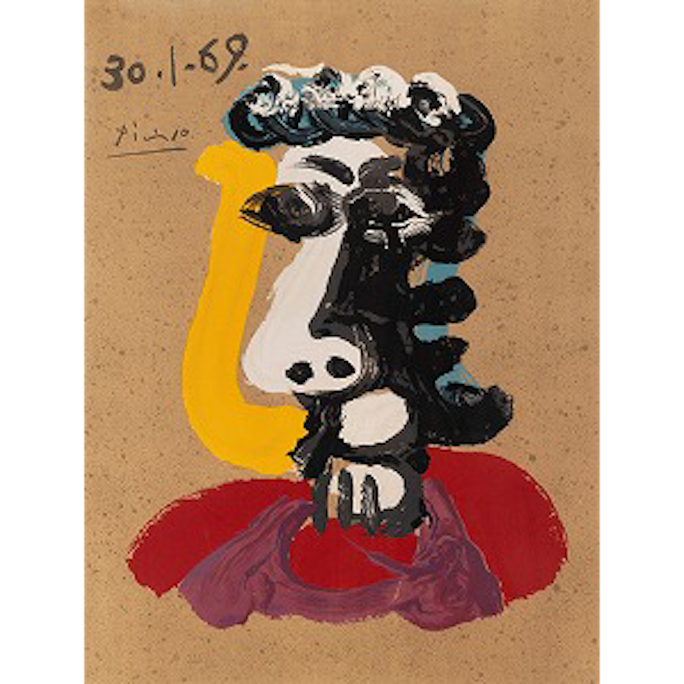 Portraits imaginaires 30.1.69 by Pablo Picasso