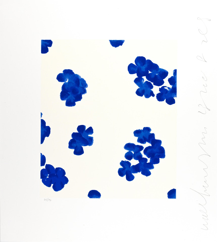 Wallflower 5, from 'Wallflowers Suite' by Donald Sultan