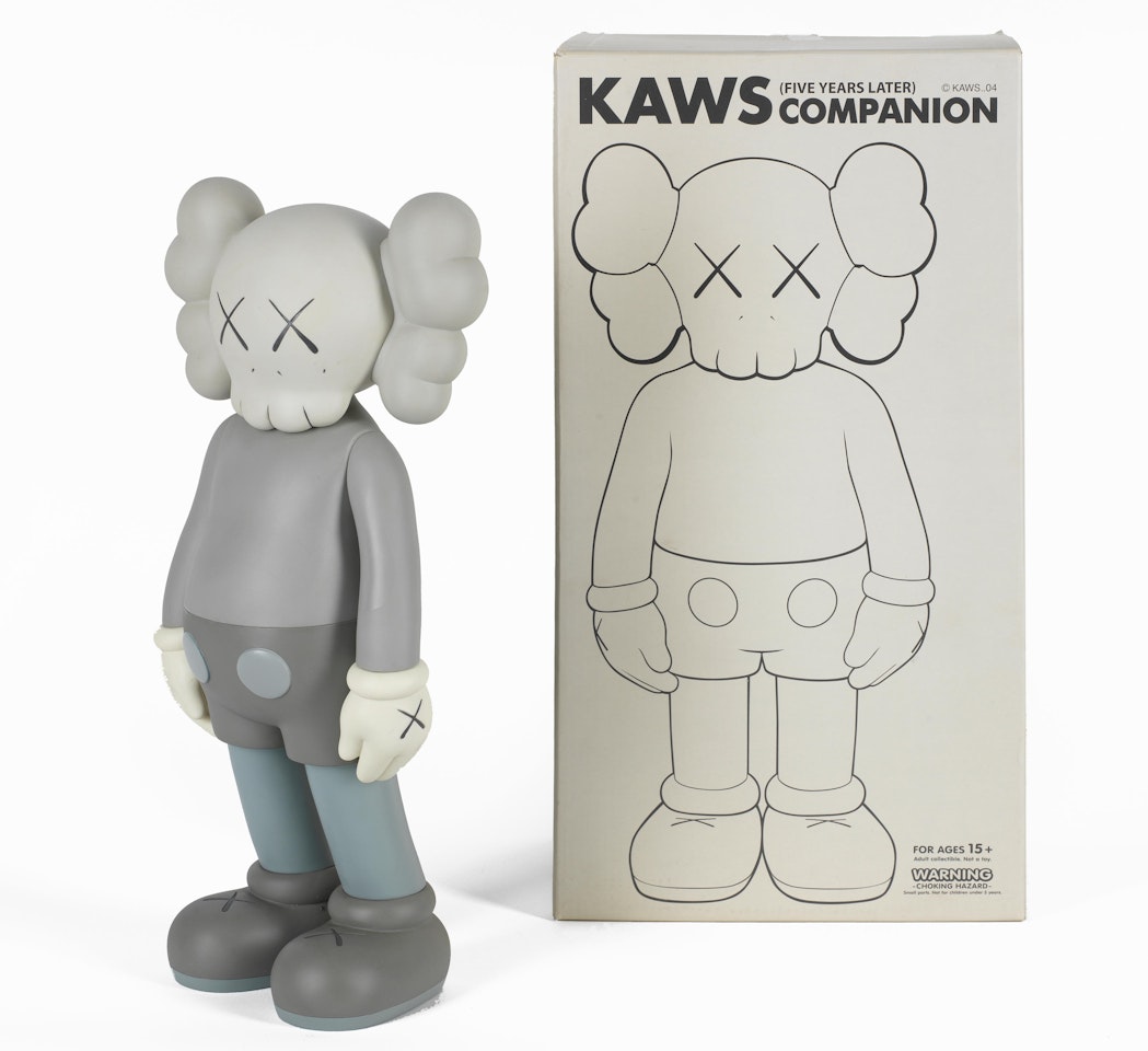 Five Years Later Companion (Grey) by Kaws
