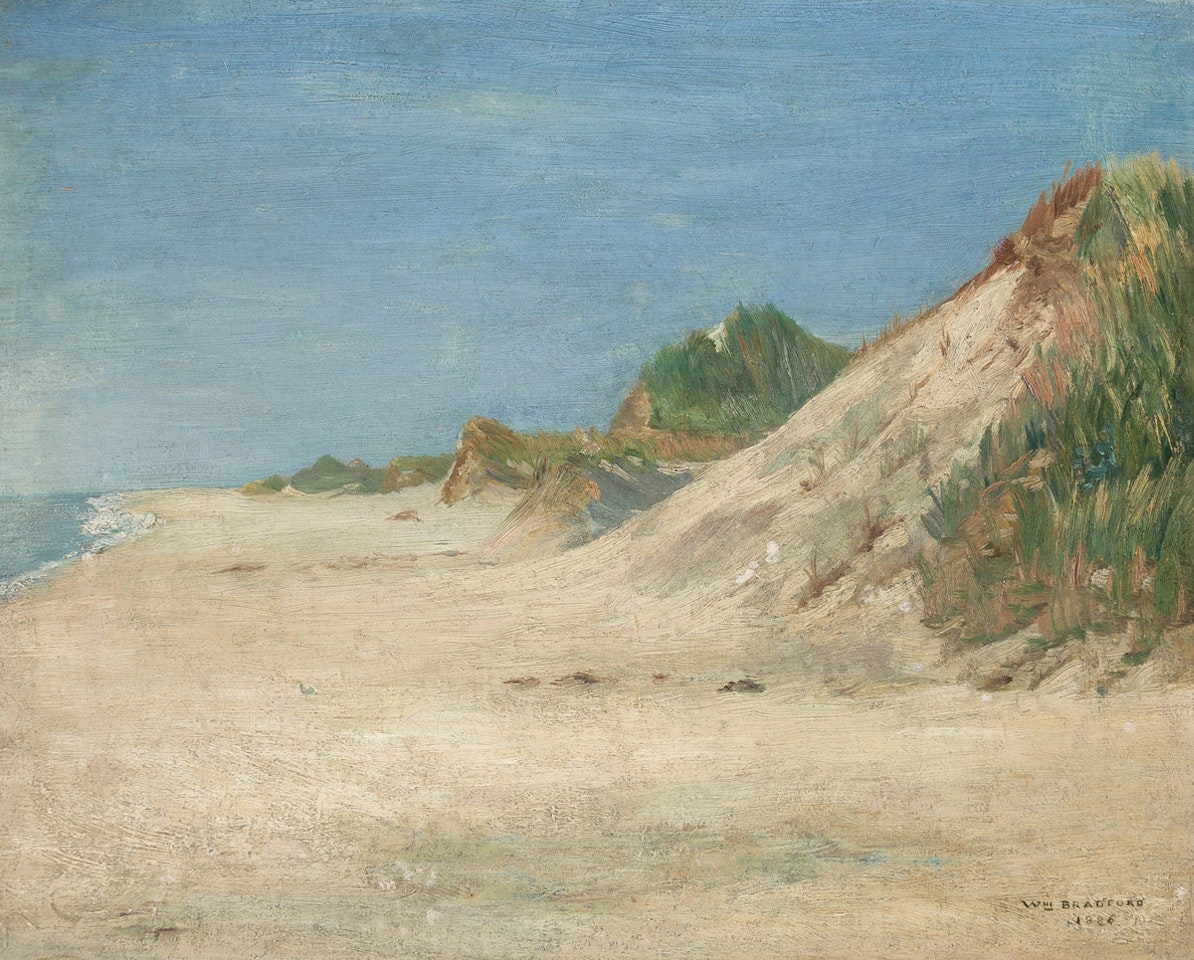 Sand Dunes, Bradley Beach, New Jersey . by William Bradford
